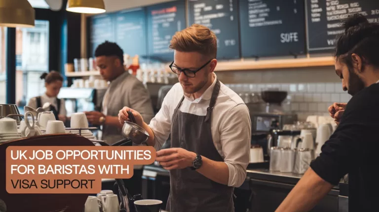 UK Job Opportunities for Baristas with Visa Support