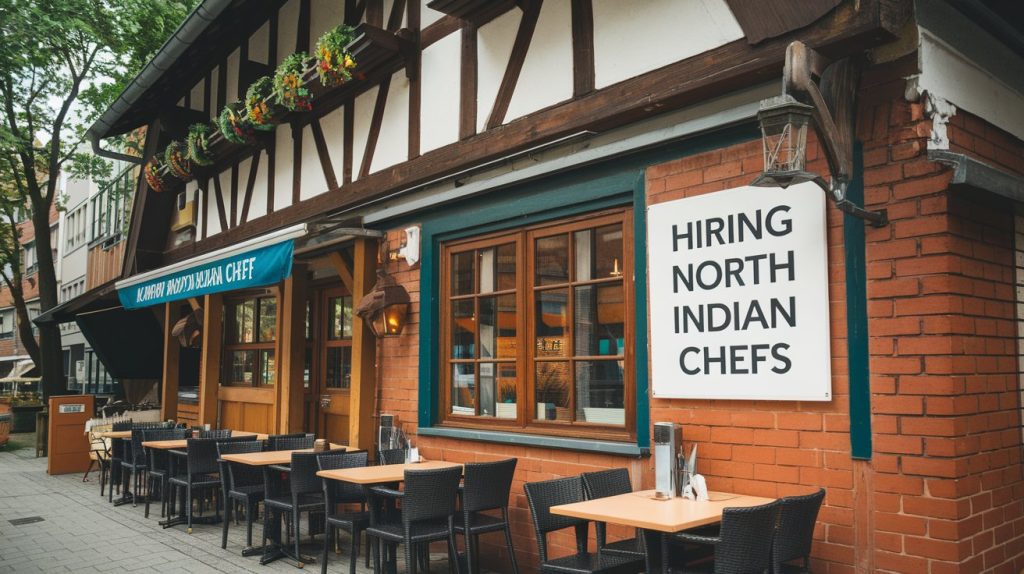 German Restaurant Hiring North Indian Chefs