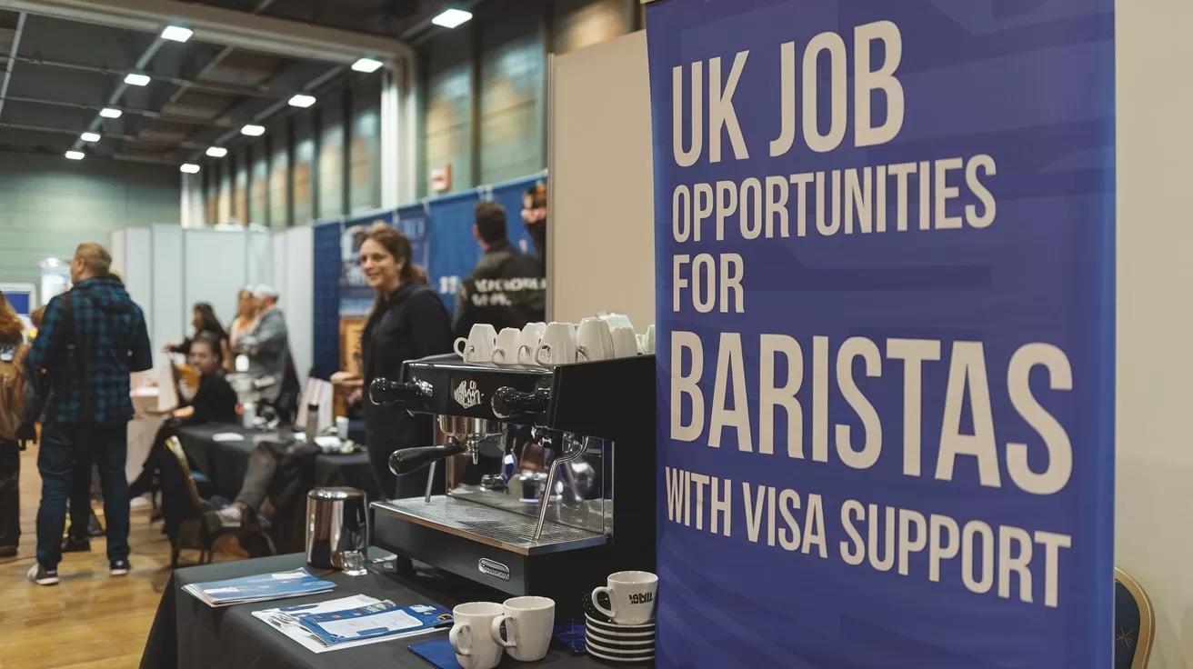UK Job Opportunities for Baristas with Visa Support