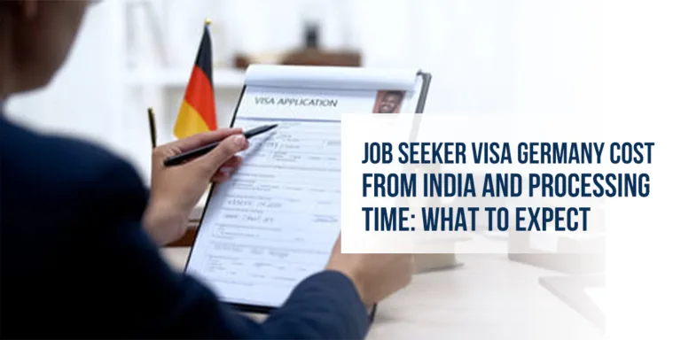 Job seeker visa Germany cost from India