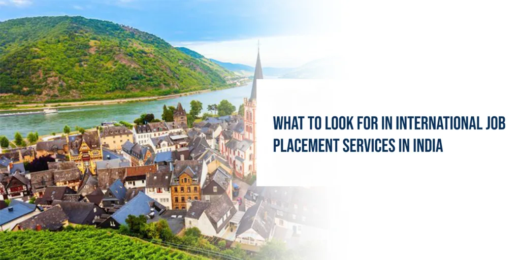 International Job Placement Services in India