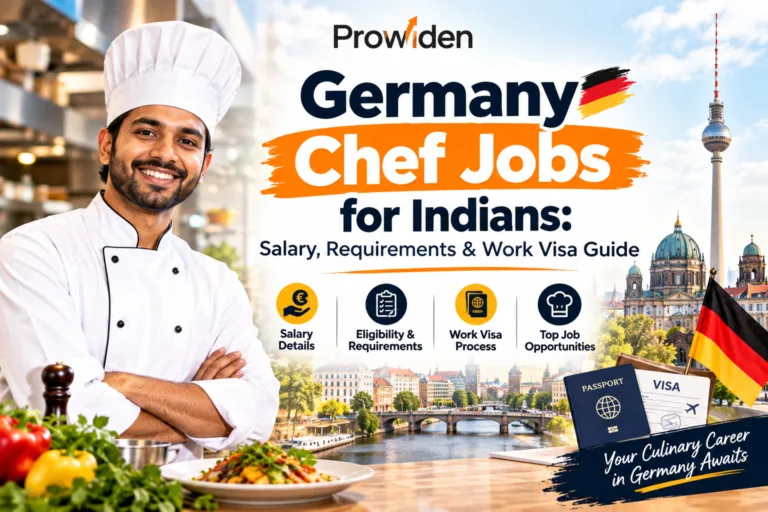 Germany Chef Jobs for Indians: Salary, Requirements & Work Visa Guide