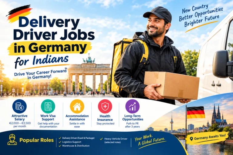 Delivery Driver Jobs in Germany for Indians : Salary and Requirements
